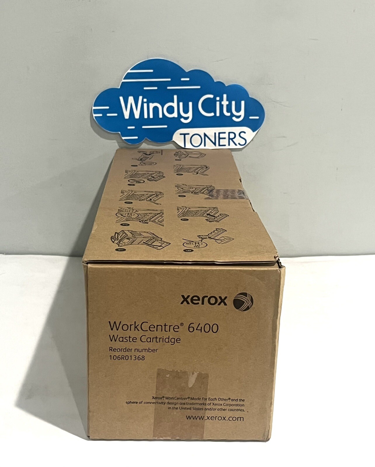 Xerox 106R01368 Toner Waste Container 1-Pack 22,000 Page for WorkCentre 6400 NEW