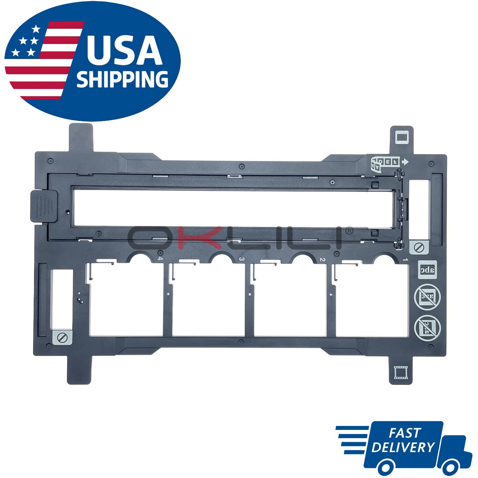 35mm Slide Film Negative Holder for Epson Perfection V100 V200 V300 V330 V370