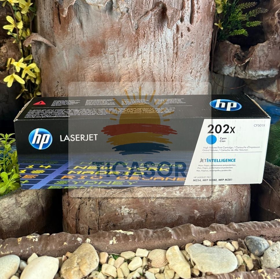 HP 202X Toner 4 Color Set High Yield Toner Cartridge Black/Magenta/Yellow/Cyan