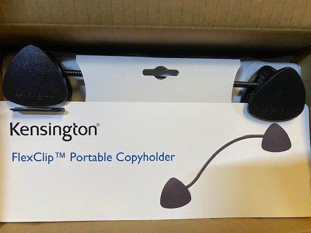 Kensington Flex Clip Copyholder (K62081BF), Black 9-3/4″ Wide – BUY MORE & SAVE!