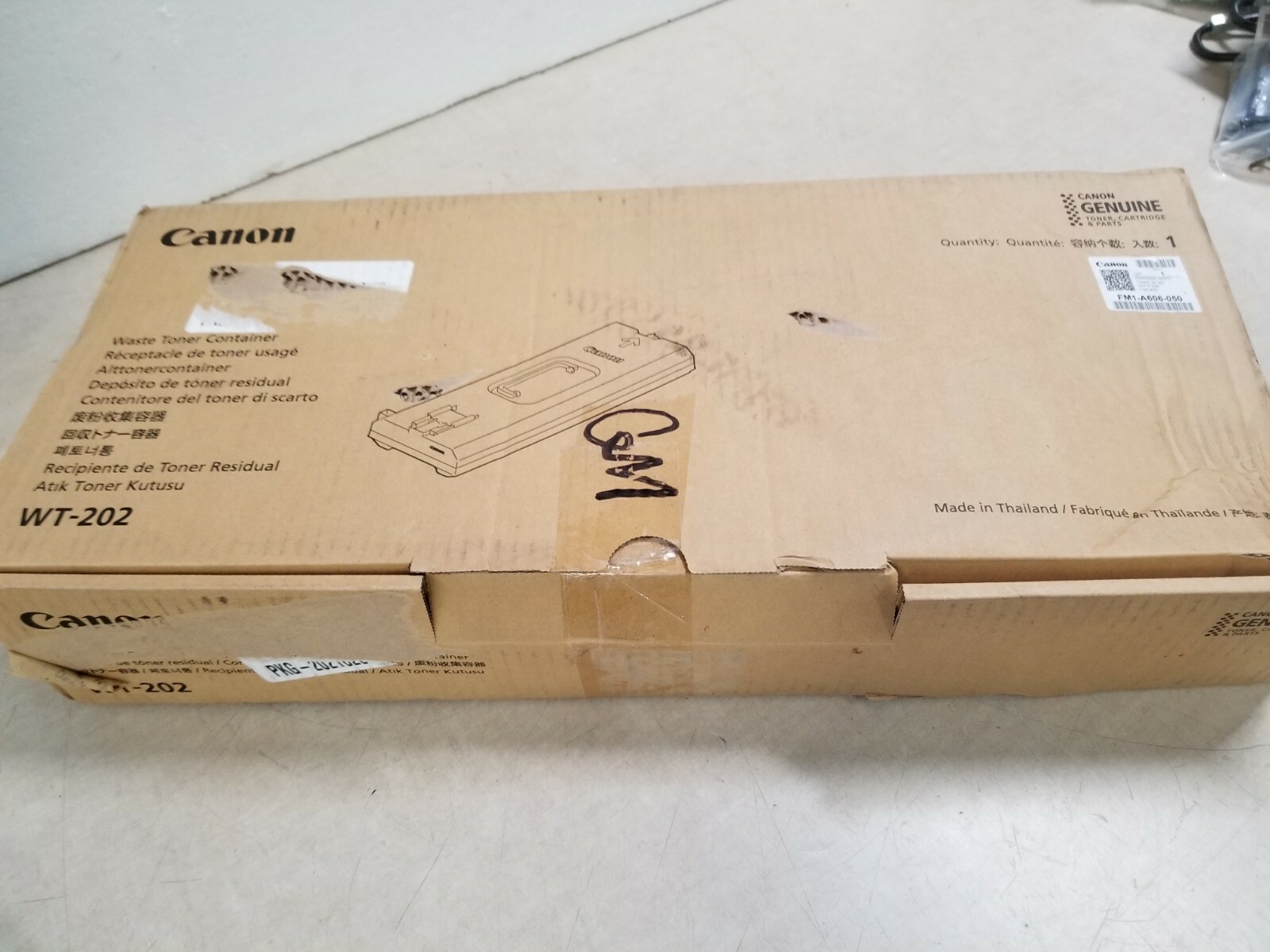 Genuine OEM Canon Waste Toner Container FM1-A606-050