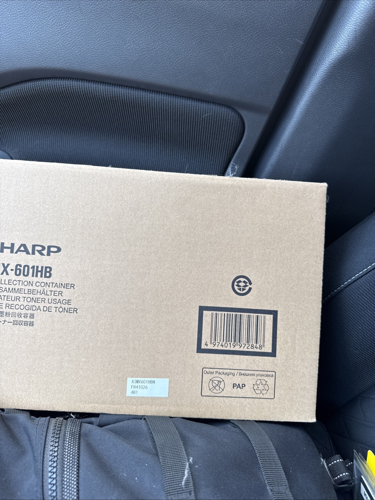 Genuine Sharp MX-601HB Waste Toner Container
