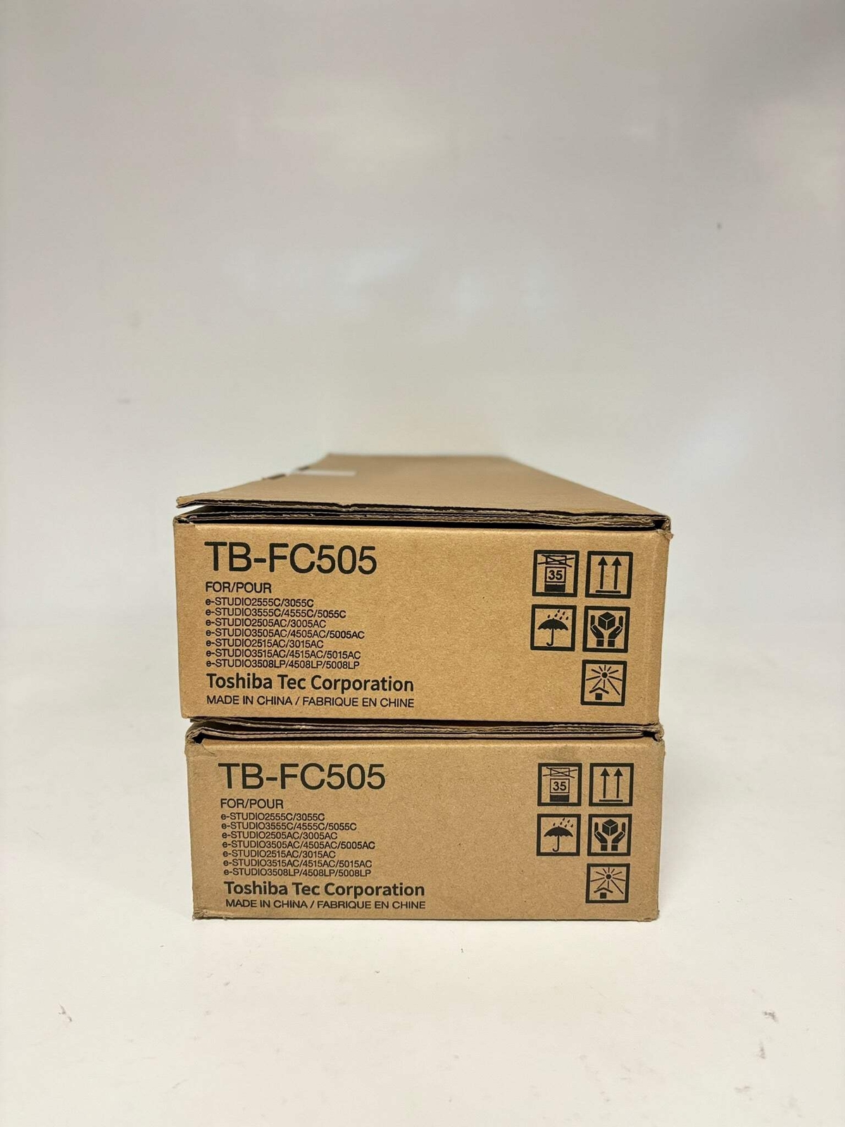 2 OEM Toshiba eSTUDIO 2505AC,3005AC,3015AC,3055C Waste Toner Container TB-FC505