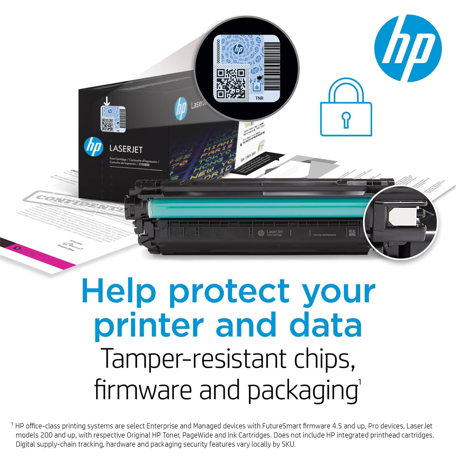 HP 655A Black Toner Cartridge | Works Color Laserjet Enterprise M652, M653, Colo