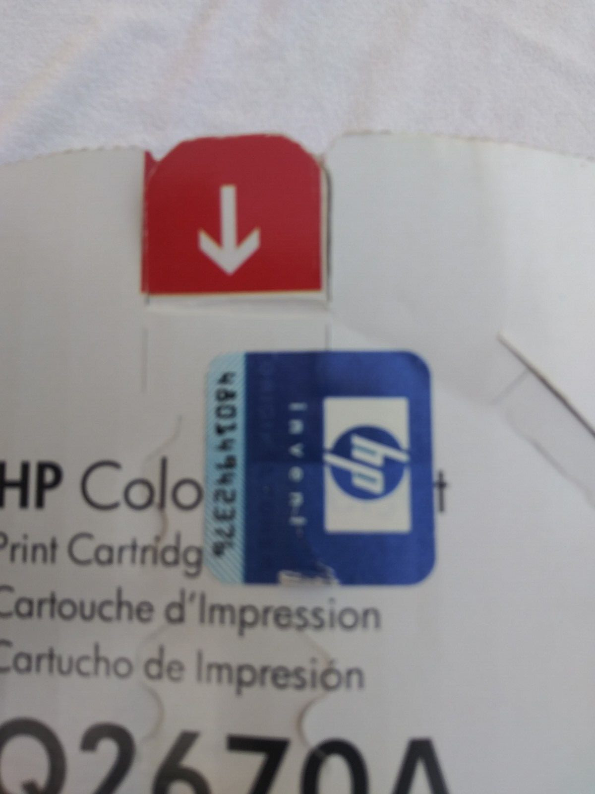 Genuine HP Q2670A Black Color LaserJet Print Cartridge New Sealed 3500 3550 3700