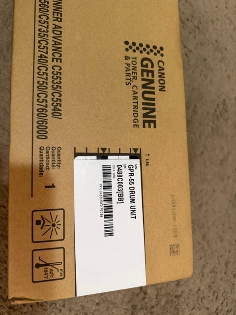 Canon  GPR-55 Drum Unit 0488C003BA YMCK