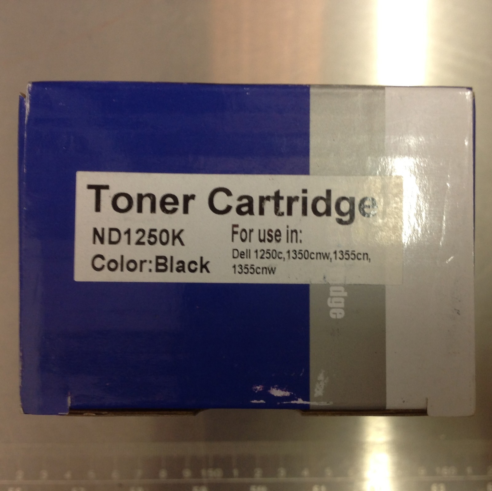 PREMIUM COLOR TONER BLACK CARTRIDGE FOR DELL 1250 1350 1355 CNW