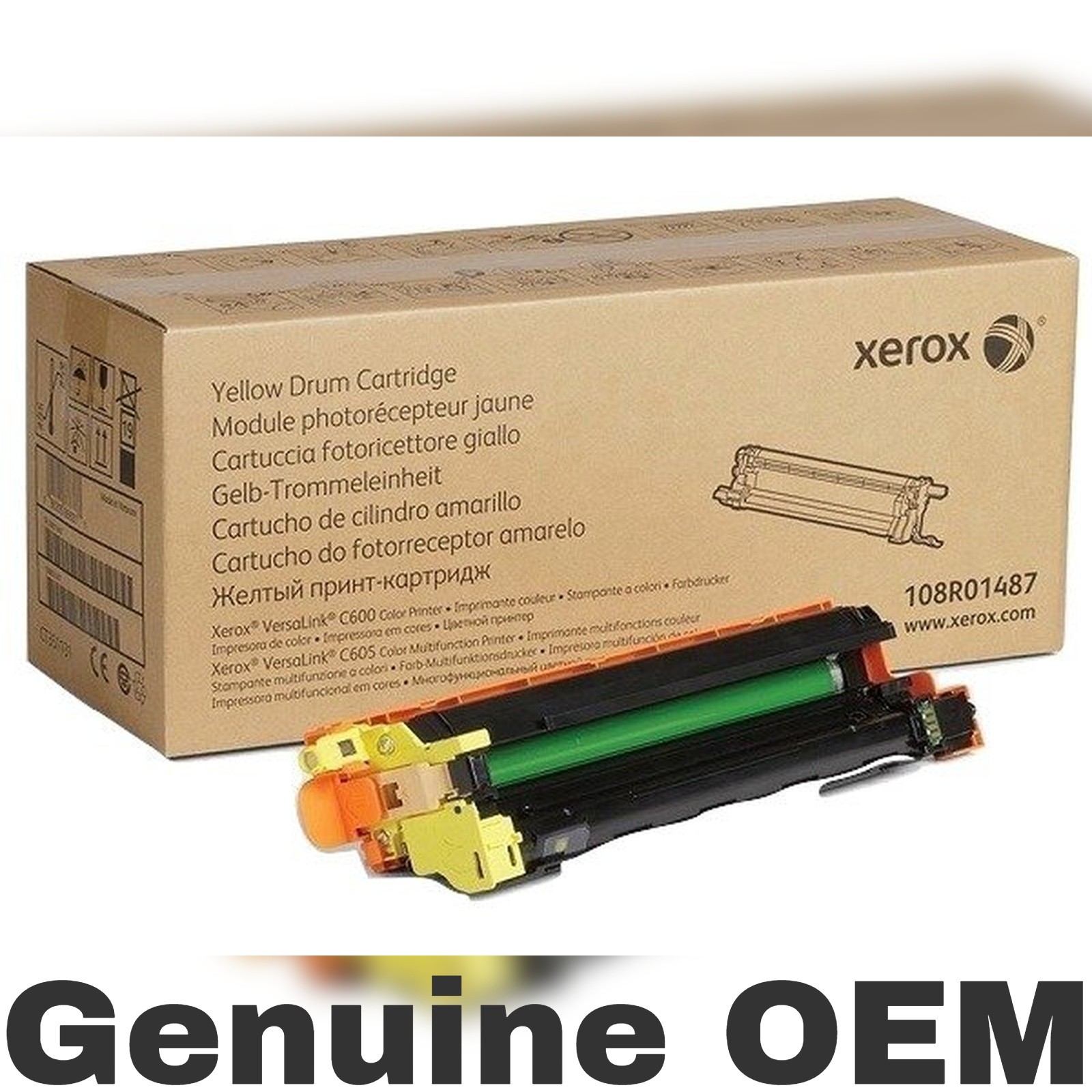 Xerox 108R01487 Yellow Drum Cartridge