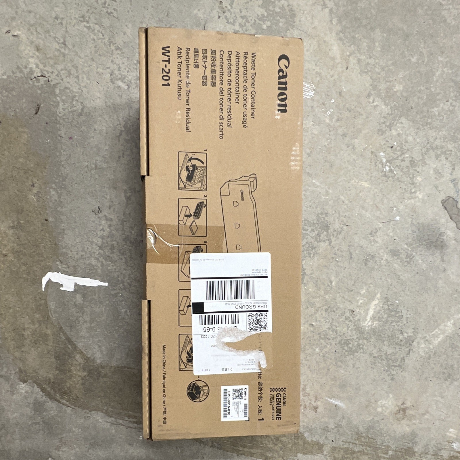 Canon WT-201 Waste Toner Container MPN FM0-0015-030 for imageRUNNER ADVANCE