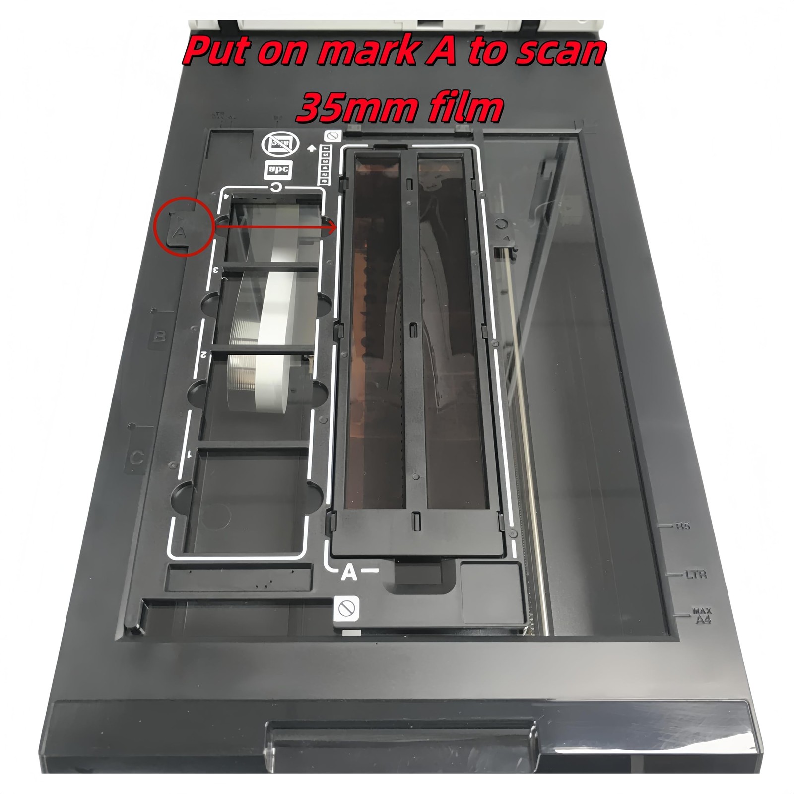 OKLILI 1423040 1403903 1401444 Photo Holder Assy Film Slide 35mm Negative Hol…