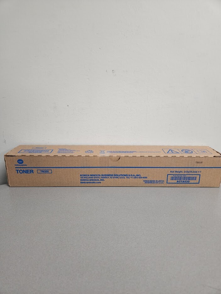 Konica Minolta TN330 (AC7A030) Black Toner Cartridge Bizhub 300i, 360i