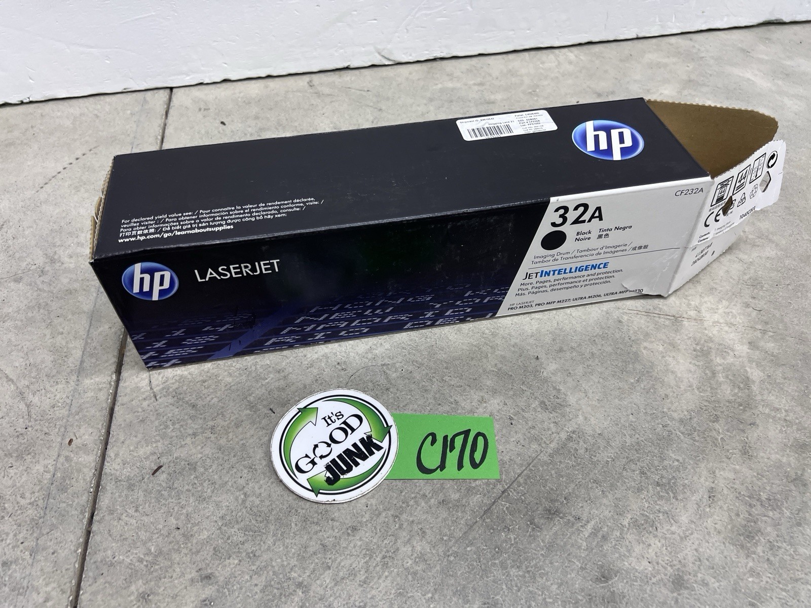 HP 32A Drum Unit (CF232A) Black Tonet Carridge (M203/M206/MFP M227/MFP M230)