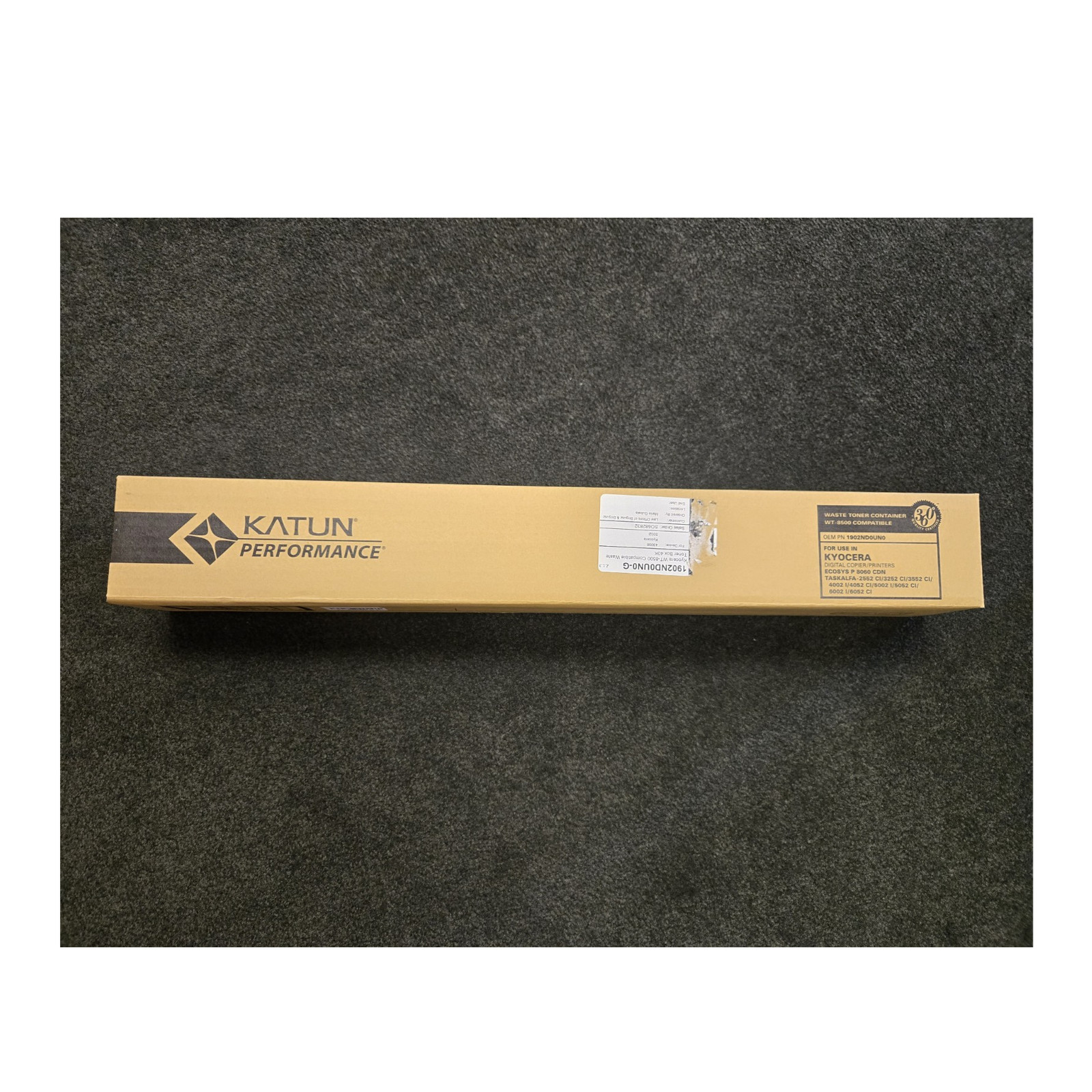 Katun WT-8500 Waste Toner Container for Kyocera Copiers MPN 1902ND0UN0