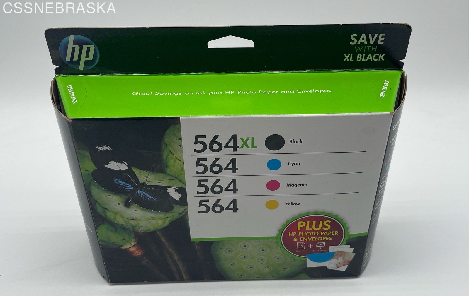 Genuine HP 564 Combo Pack Black XL + Tri Color Ink Cartridge Set EXP 2016