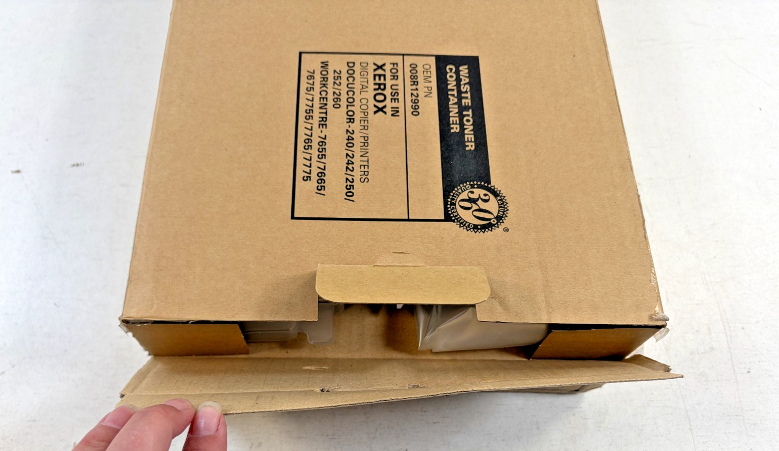 Lot of 2 Katun Performance Replacement For Xerox 008R12990 Waste Toner Container