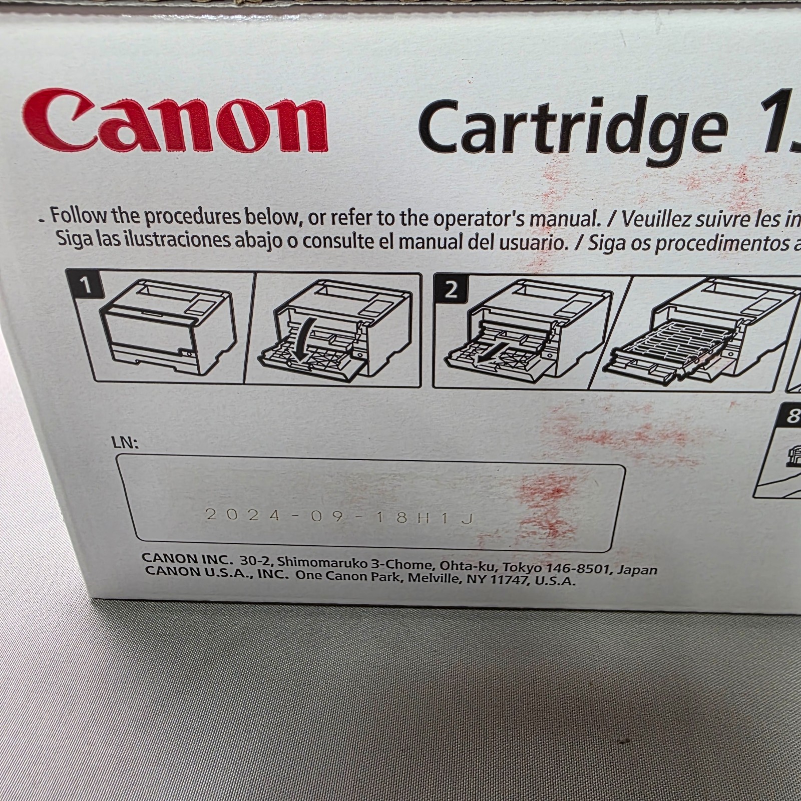 CANON Color Bundle (2) 131H BLACK+ (1) 131 CYAN + (2) YELLOW TONER CARTRIDGE SET