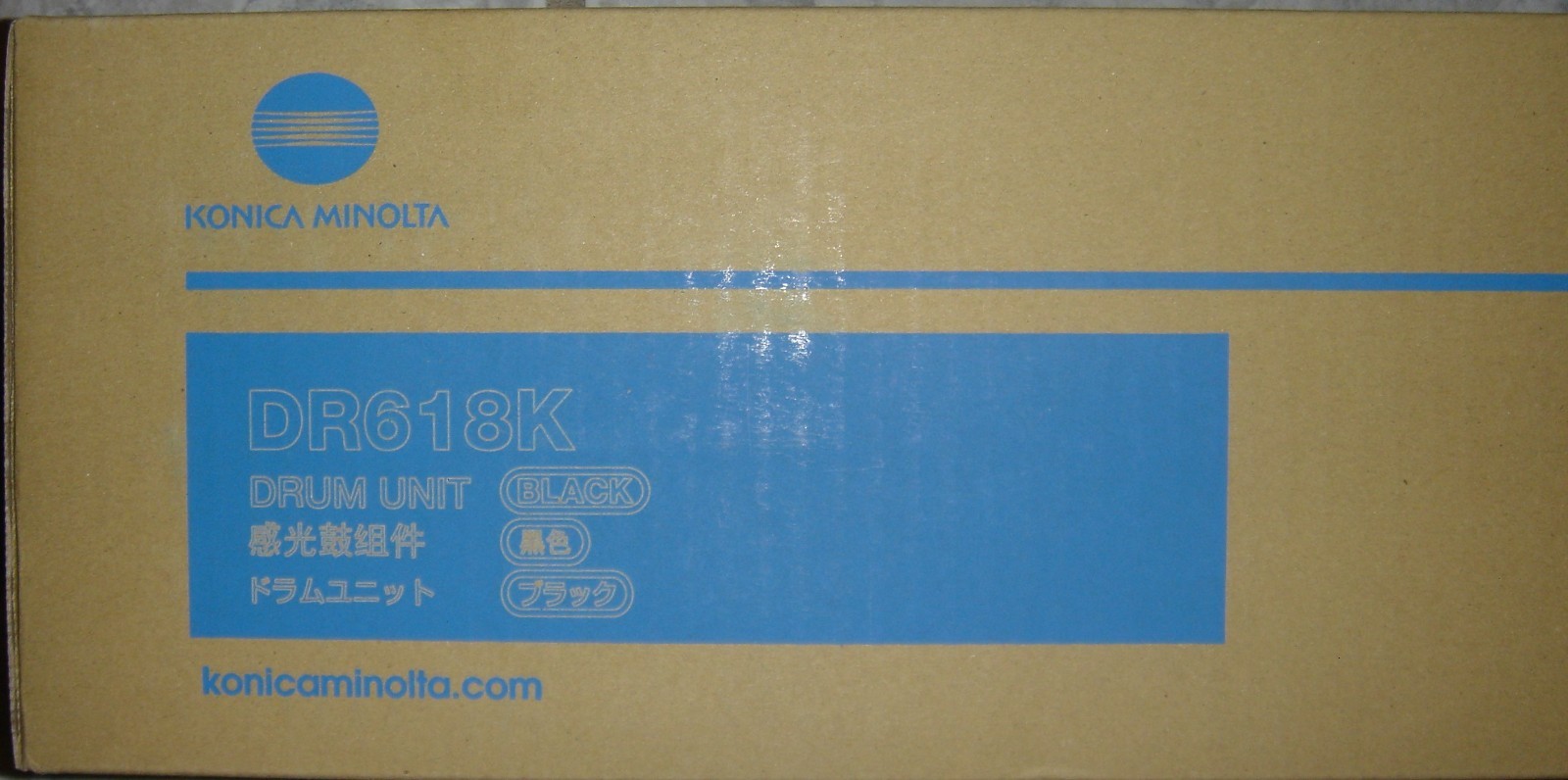 Genuine Konica Minolta ACV80RE Black Drum Unit, DR618K – NEW!!!