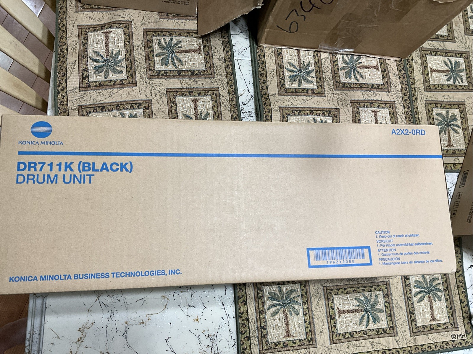 Konica Minolta DR711K (A2X20RD) Black Drum Unit bizhub 654 754 c754 c 654